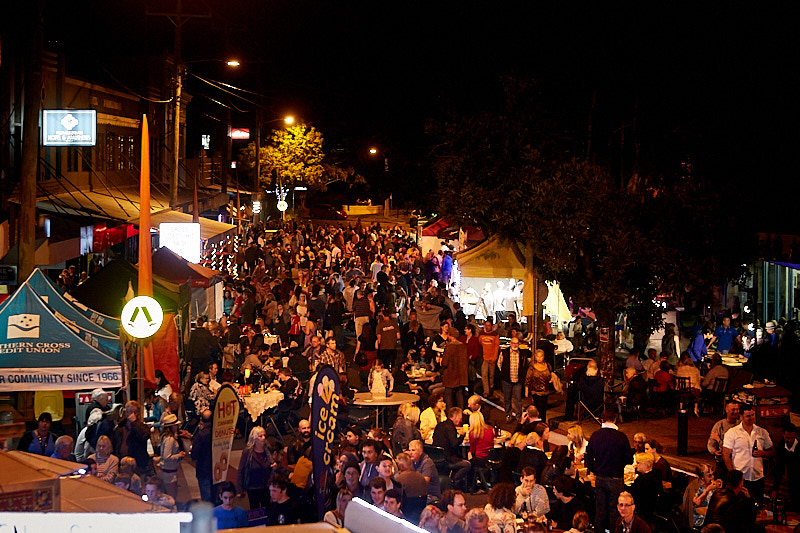 Outdoor night festival