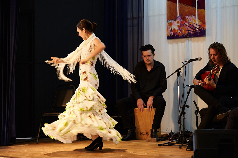 Flamenco dance group