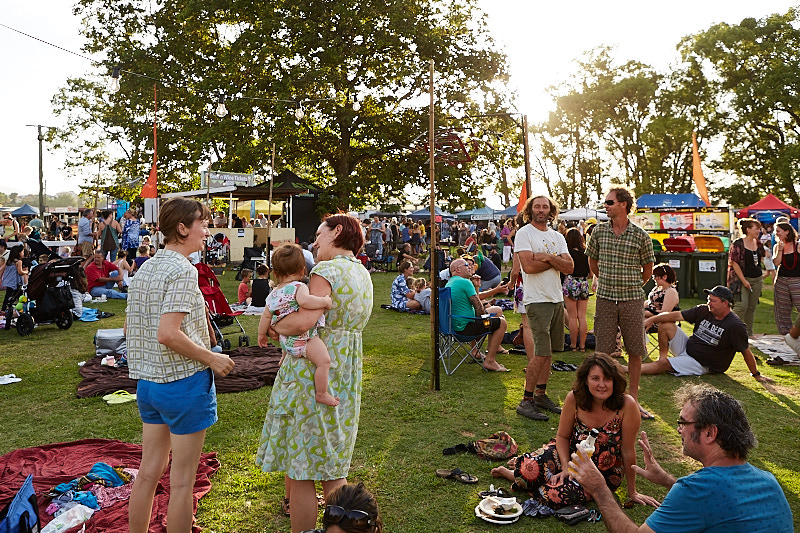 Outdoor festival